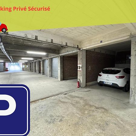 Magnifique 3 Chambres - Parking - Hyper Centre - Gare Amiens Kültér fotó